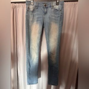 Harper light wash jeans.